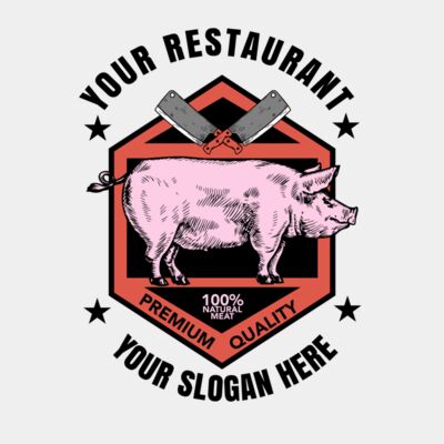 Dining Restaurant Pig-STRT017 Thumbnail