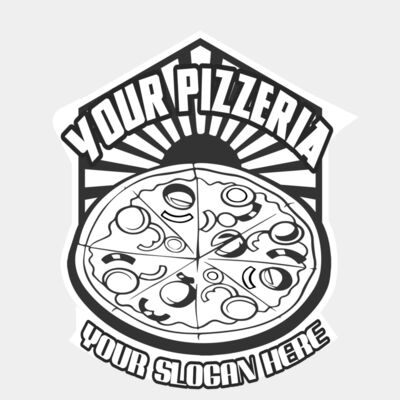 One Color Pizza badge-STRT014 Thumbnail
