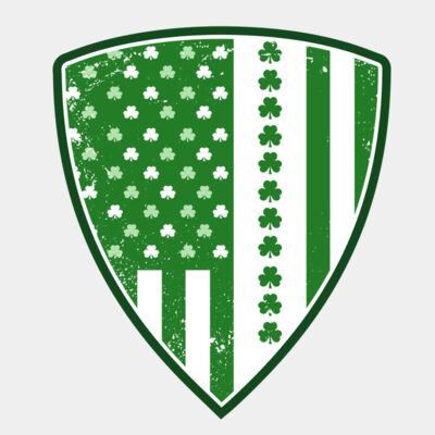 Flag with clovers-STSP008 Thumbnail