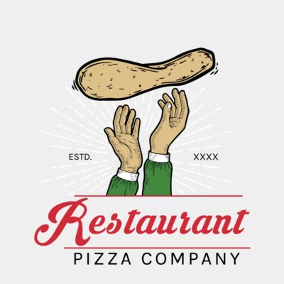 Italian pizza logo  Thumbnail