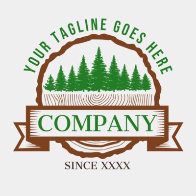 Tree Trunk Logo-STTR012 Thumbnail