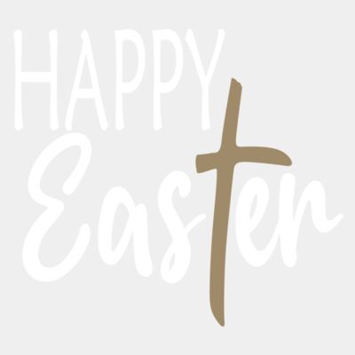Happy Easter with Cross-STEA002 Thumbnail