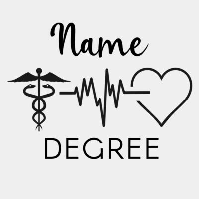 Name with medical logos-STMD012 Thumbnail