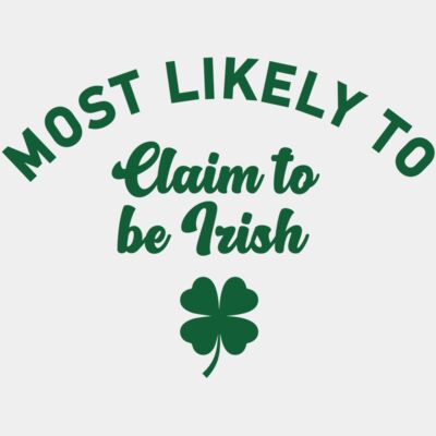 Most Likely to claim to be Irish - STBR038 Thumbnail