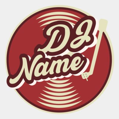 Retro DJ Logo - STDJ001 Thumbnail