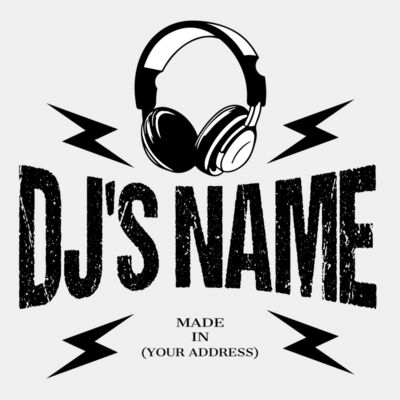 Headphone DJ Logo - STDJ003 Thumbnail