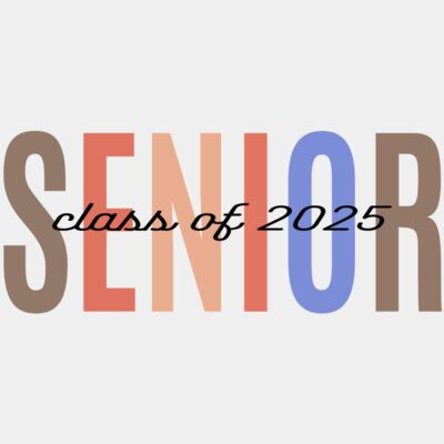 colorful senior with script - STGD002 Thumbnail