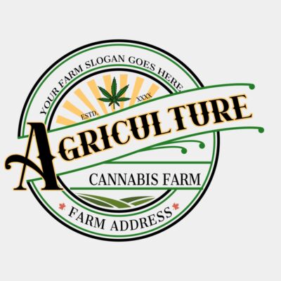 cannabis farm crest - STAG014 Thumbnail