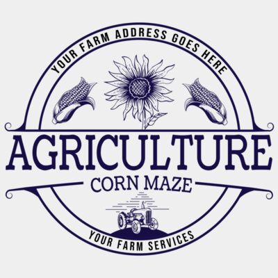 Corn Maze Logo - STAG025 Thumbnail