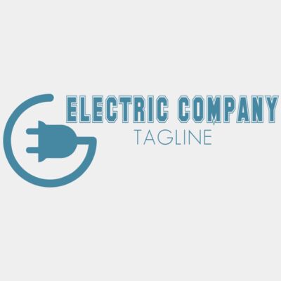 Electric Plug Logo - STET011 Thumbnail