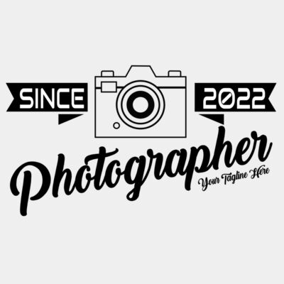 Retro Camera Logo - STPT020 Thumbnail