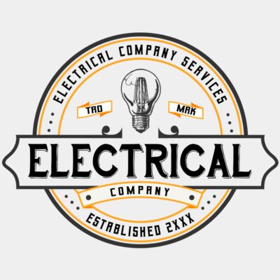 Retro Light Bulb Logo - STET018 Thumbnail