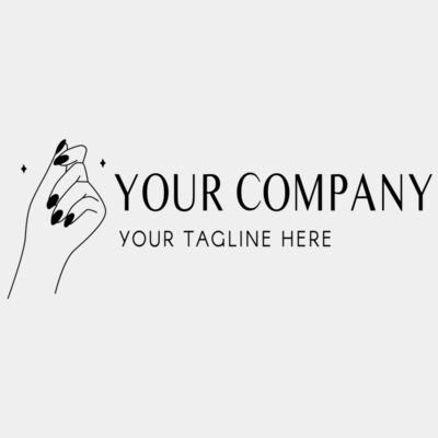 Simple nail logo - STBT027 Thumbnail