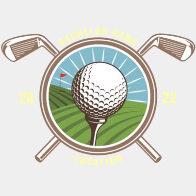 Golfing Bachelor Shirt - S4TBR068 Thumbnail