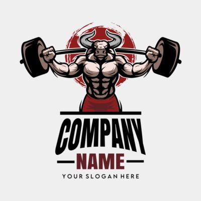 Bull gym logo - STFN019 Thumbnail