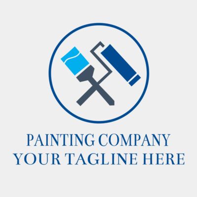 BLUE PAINTERS LOGO - STPR026 Thumbnail