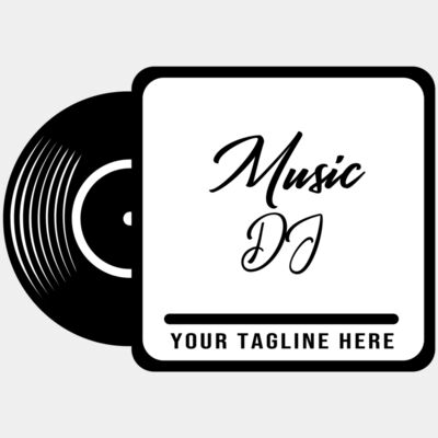 Retro vinyl logo - STDJ020 Thumbnail