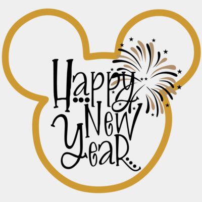 happy new year mouse ears - STNY013 Thumbnail