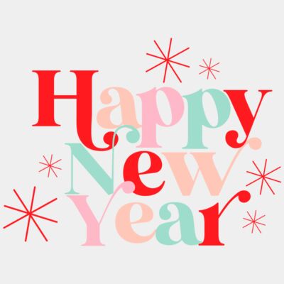 new year text - STNY014 Thumbnail