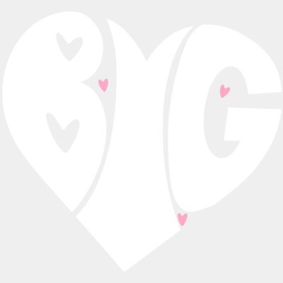 Sorority Big, Heart - STGL038 Thumbnail