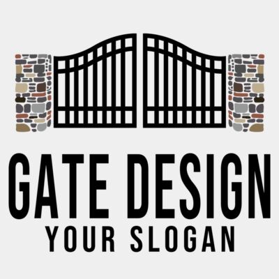 stone gate design - STFC016 Thumbnail