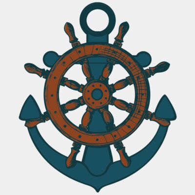 anchor and wheel - STCN087 Thumbnail