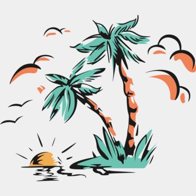 palm trees - STBT009 Thumbnail