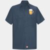 Short Sleeve Solid Ripstop Shirt Thumbnail
