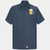 Short Sleeve Solid Ripstop Shirt Thumbnail