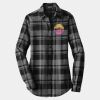Ladies Plaid Flannel Tunic Thumbnail