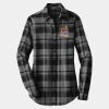 Ladies Plaid Flannel Tunic Thumbnail