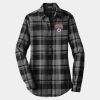 Ladies Plaid Flannel Tunic Thumbnail