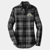 Ladies Plaid Flannel Tunic Thumbnail