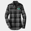 Ladies Plaid Flannel Tunic Thumbnail