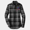 Ladies Plaid Flannel Tunic Thumbnail