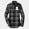 Ladies Plaid Flannel Tunic Thumbnail