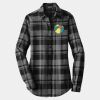 Ladies Plaid Flannel Tunic Thumbnail