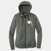 Ladies French Terry Full Zip Hoodie Thumbnail