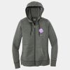 Ladies French Terry Full Zip Hoodie Thumbnail
