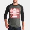 Heritage Blend 3/4 Sleeve Baseball Raglan Tee Thumbnail