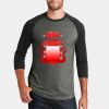 Heritage Blend 3/4 Sleeve Baseball Raglan Tee Thumbnail