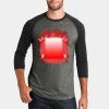 Heritage Blend 3/4 Sleeve Baseball Raglan Tee Thumbnail
