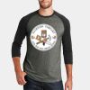 Heritage Blend 3/4 Sleeve Baseball Raglan Tee Thumbnail