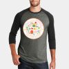 Heritage Blend 3/4 Sleeve Baseball Raglan Tee Thumbnail