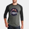Heritage Blend 3/4 Sleeve Baseball Raglan Tee Thumbnail