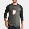 Heritage Blend 3/4 Sleeve Baseball Raglan Tee Thumbnail