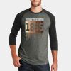 Heritage Blend 3/4 Sleeve Baseball Raglan Tee Thumbnail