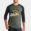 Heritage Blend 3/4 Sleeve Baseball Raglan Tee Thumbnail