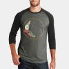 Heritage Blend 3/4 Sleeve Baseball Raglan Tee Thumbnail