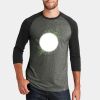 Heritage Blend 3/4 Sleeve Baseball Raglan Tee Thumbnail
